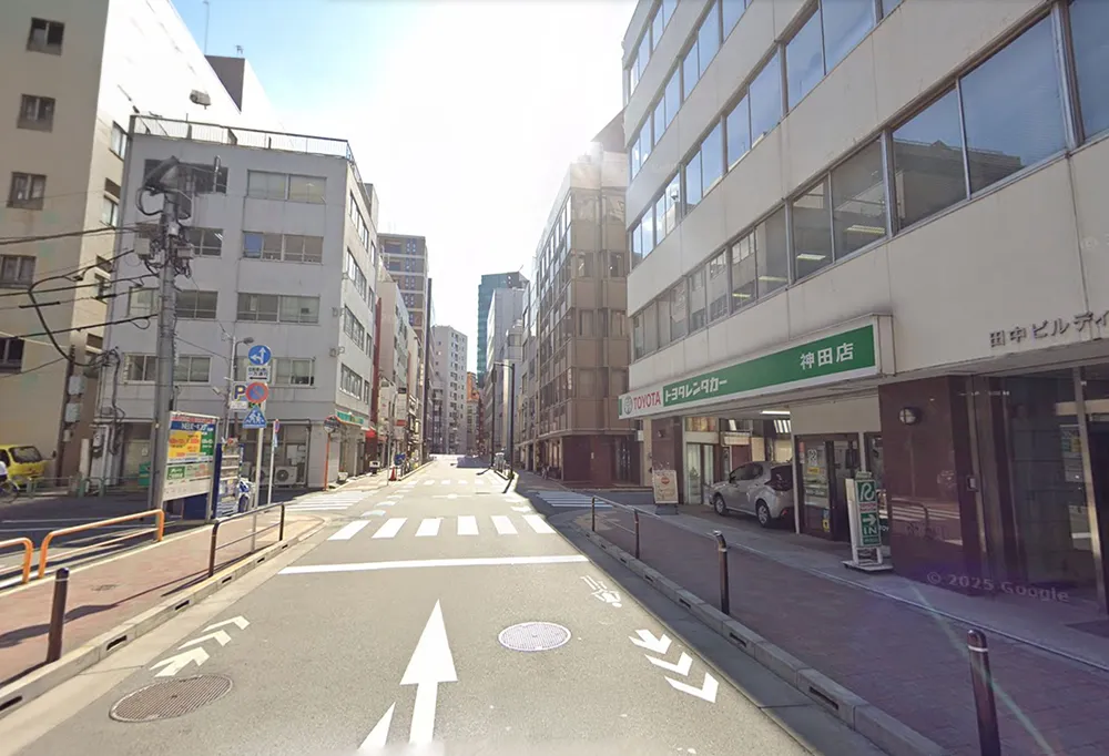 銀座線神田駅　A-Yel店舗へのアクセス4