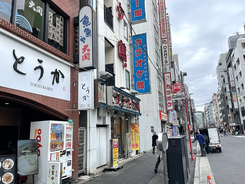 JR神田駅　A-Yel店舗へのアクセス2