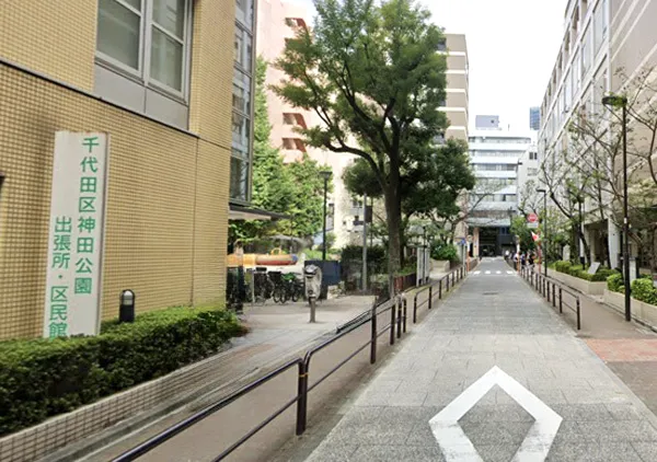 JR神田駅　A-Yel店舗へのアクセス5