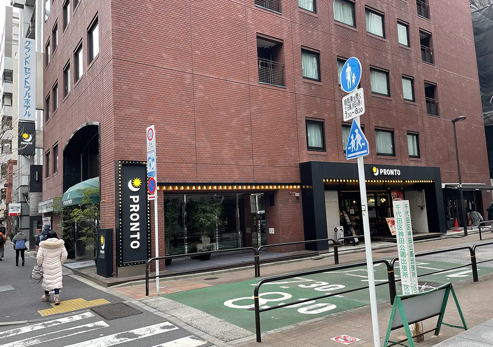 JR神田駅　A-Yel店舗へのアクセス4