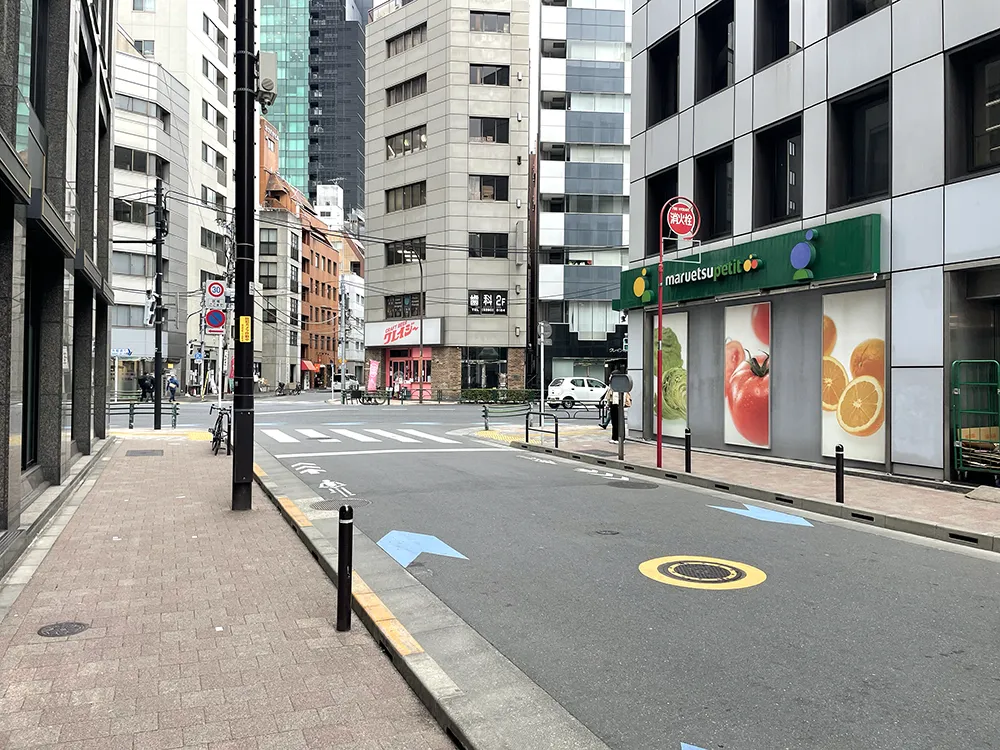 JR神田駅　A-Yel店舗へのアクセス6